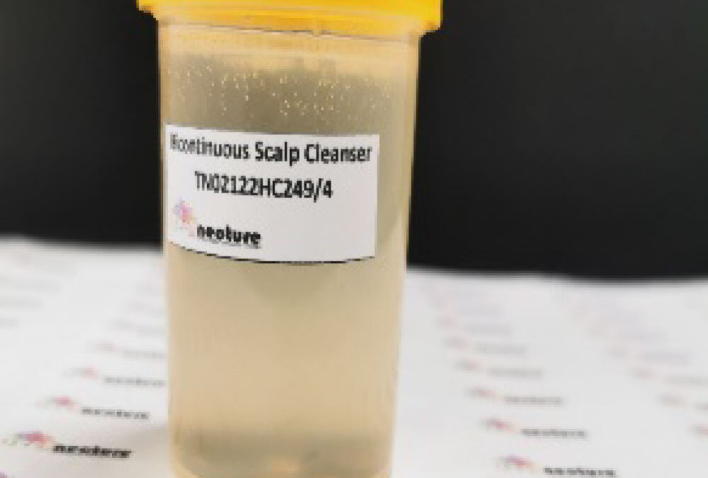 Bi-Continuous Scalp Cleanser